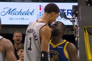 文班谈与追梦对喷:用表现回应是最好的方式 盖完他他就安静了