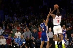 快船VS76人L2M:出现3次漏判 哈登三分绝杀出手被格莱姆斯打手!